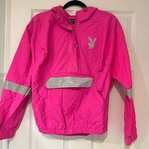 PLAYBOY Pink windbreaker